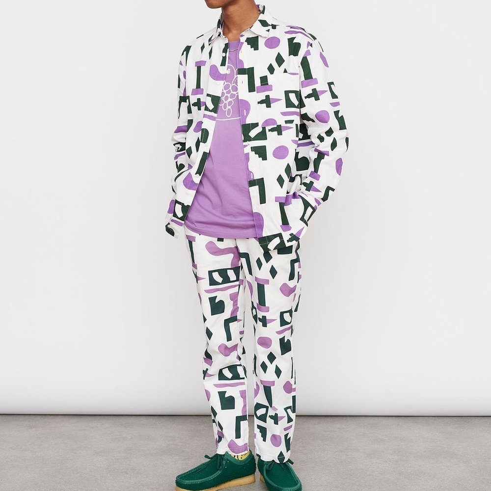 NWT Lazy Oaf Pants - Feeling Symbolic Weird Shapes
